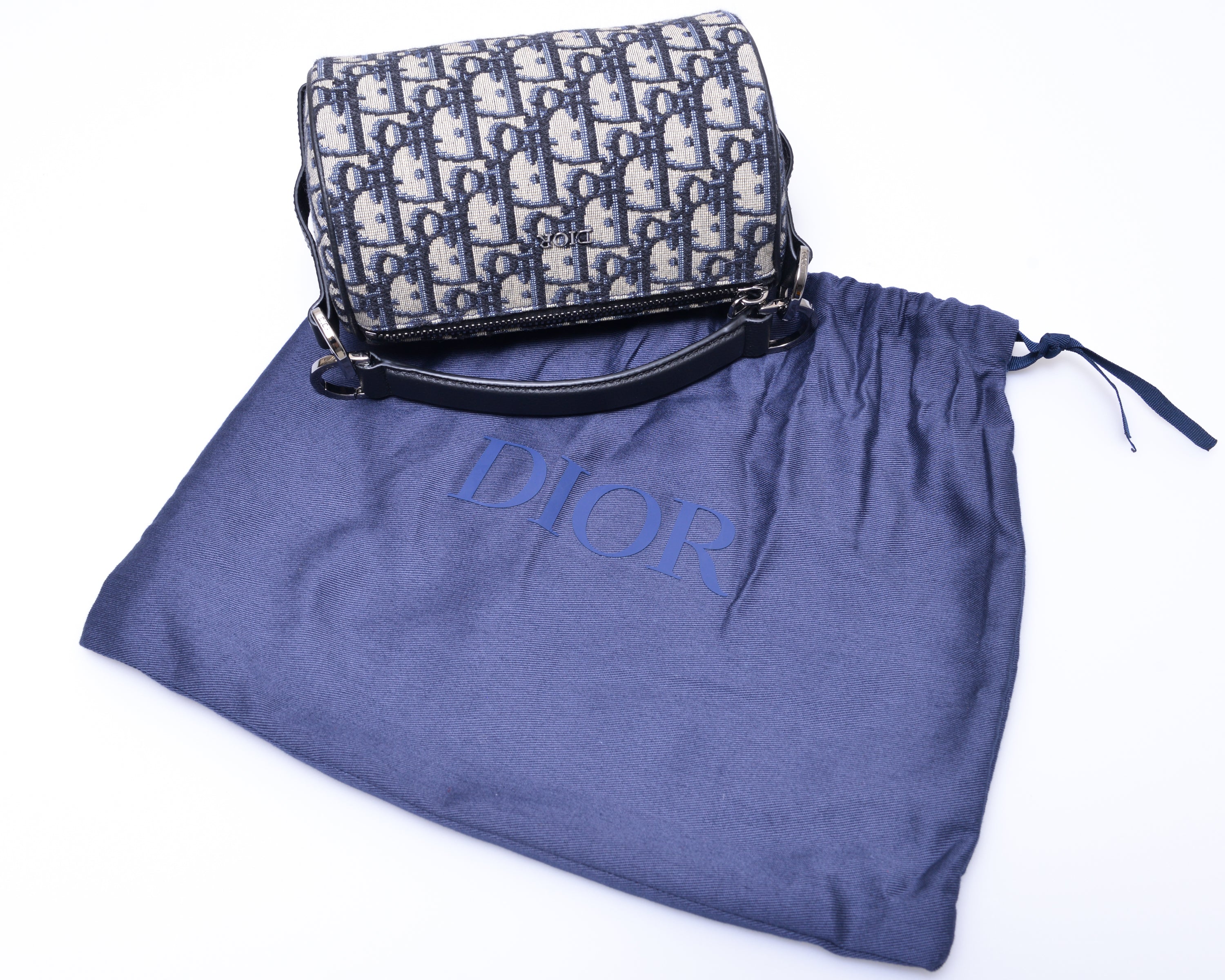 Roller Messenger Bag Beige and Black Dior Oblique Jacquard  DIOR AU